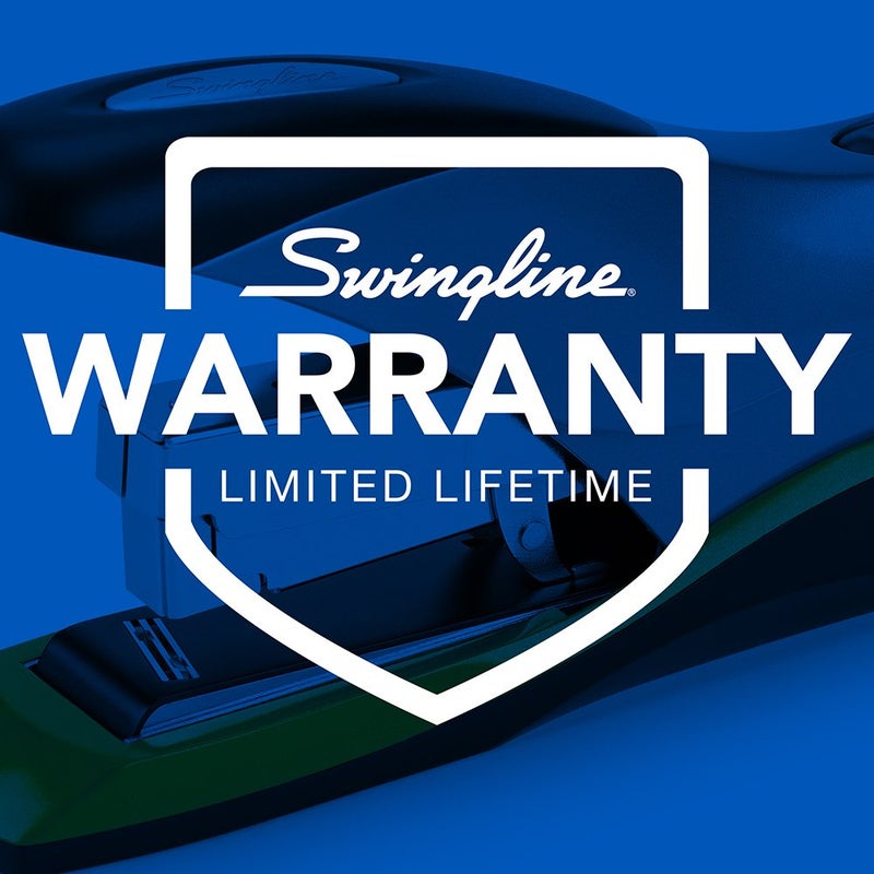 Swingline Stapler, 70 Sheet Capacity, Optima 70, Jam Free, Reduced Effort, Soft Grip, Metal, Silver, Black and Orange (87870) - Image 5